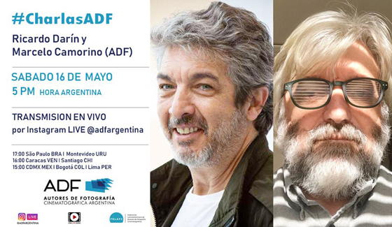 Charla ADF: Ricardo Darin y Marcelo Camorino