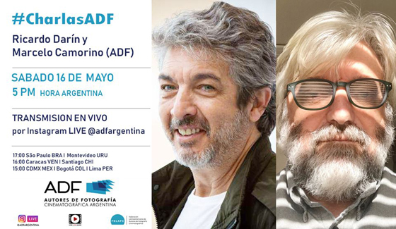 Charla ADF: Ricardo Darin y Marcelo Camorino Charla ADF: Ricardo Darin y Marcelo Camorino