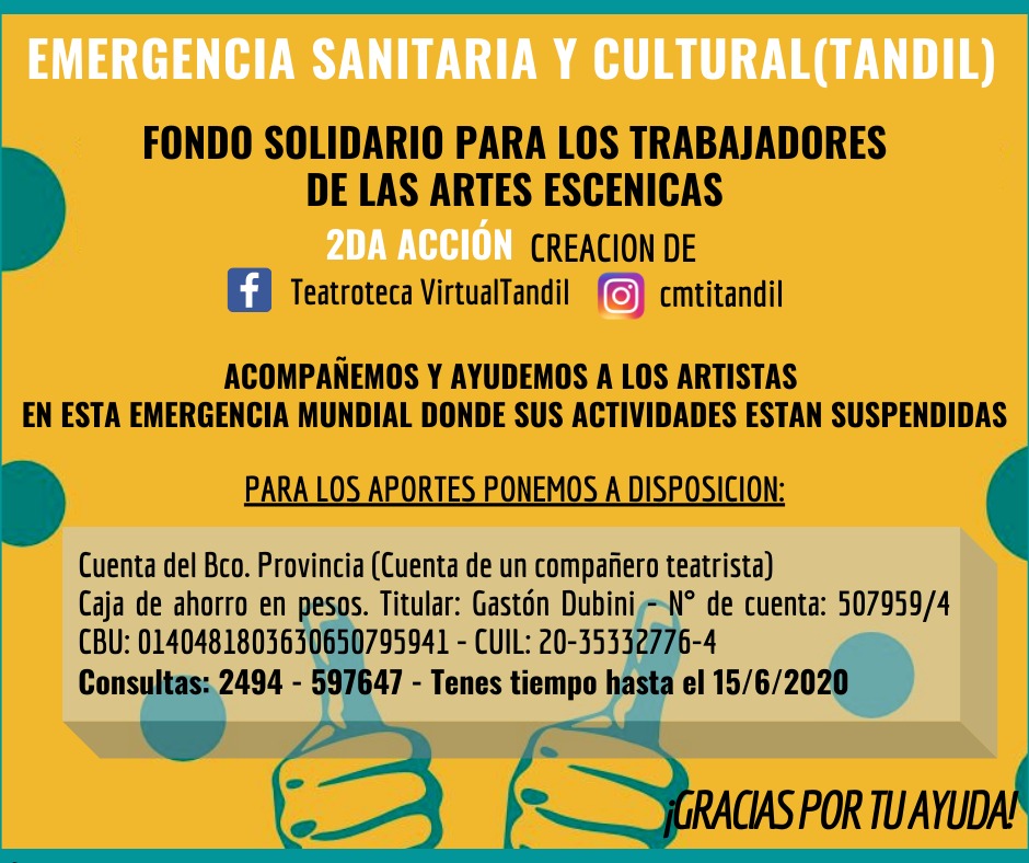 Teatroteca virtual Tandil Teatroteca virtual Tandil