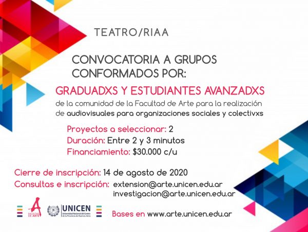 Convocatoria para la realización de audiovisuales destinados a organizaciones sociales y colectivxs