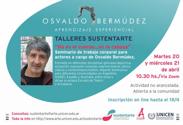 Taller Sustentarte: 'No es el cuerpo... es la cabeza'