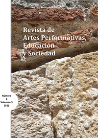 RevistaAPES. Revista de Artes Performativas, Educación y Sociedad