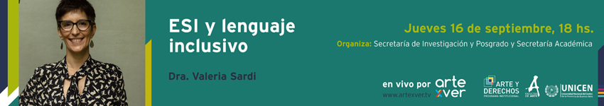 ESI y lenguaje inclusivo por Dra. Valeria Sardi