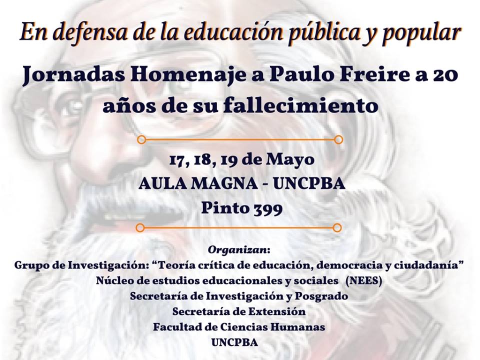 Afiche Jornadas Homenaje P. Freire_mayo_2017