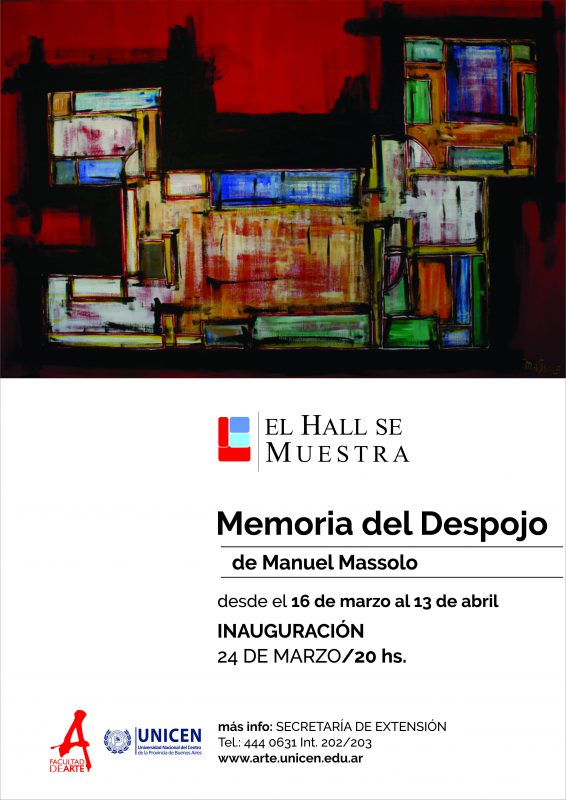afiche MEMORIAS DEL DESPOJO 2