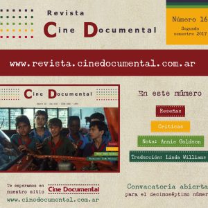 Nuevo número de la revista Cine Documental