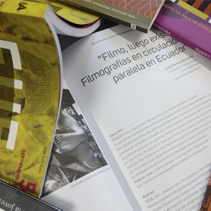 Recibimos publicaciones de la Escuela de Diseño y Comunicación Visual (ESPOL) y de la Universidad de las Artes de Ecuador mediante intercambio institucional de bibliografía