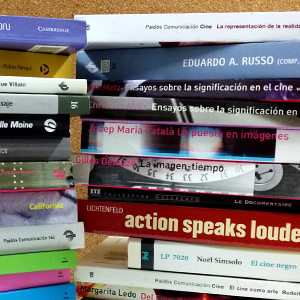 Sumamos más de 30 libros acerca de teoría y realización cinematográfica mediante una significativa donación de la Prof. Mariana Gardey