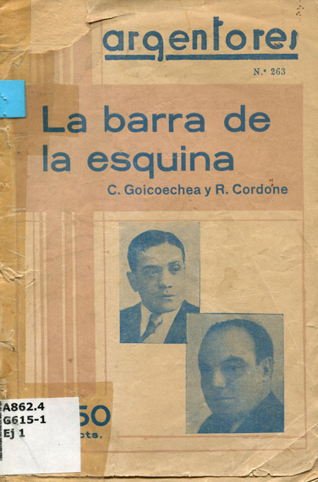 La barra de la esquina La barra de la esquina