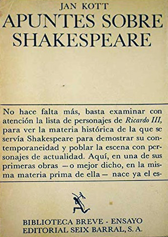 Apuntes sobre Shakespeare Apuntes sobre Shakespeare