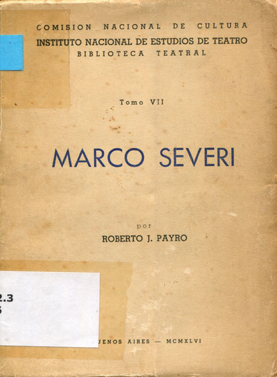 Marco Severi. Tomo VII Marco Severi. Tomo VII