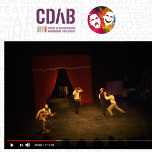 El CDAB cedió registros audiovisuales de obras teatrales para la conformación de la “Teatroteca virtual Tandil”