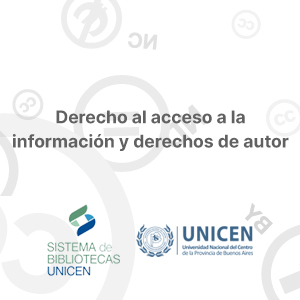 Capacitación “Derecho al acceso a la información y derechos de autor” destinada a docentes, investigadorxs y bibliotecarixs de UNICEN