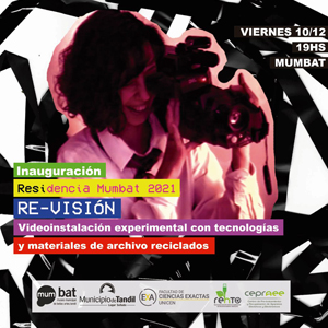 Este viernes a las 19 hs. se inaugura RE-VISIÓN, una videoinstalación con tecnología y material de archivo reciclado