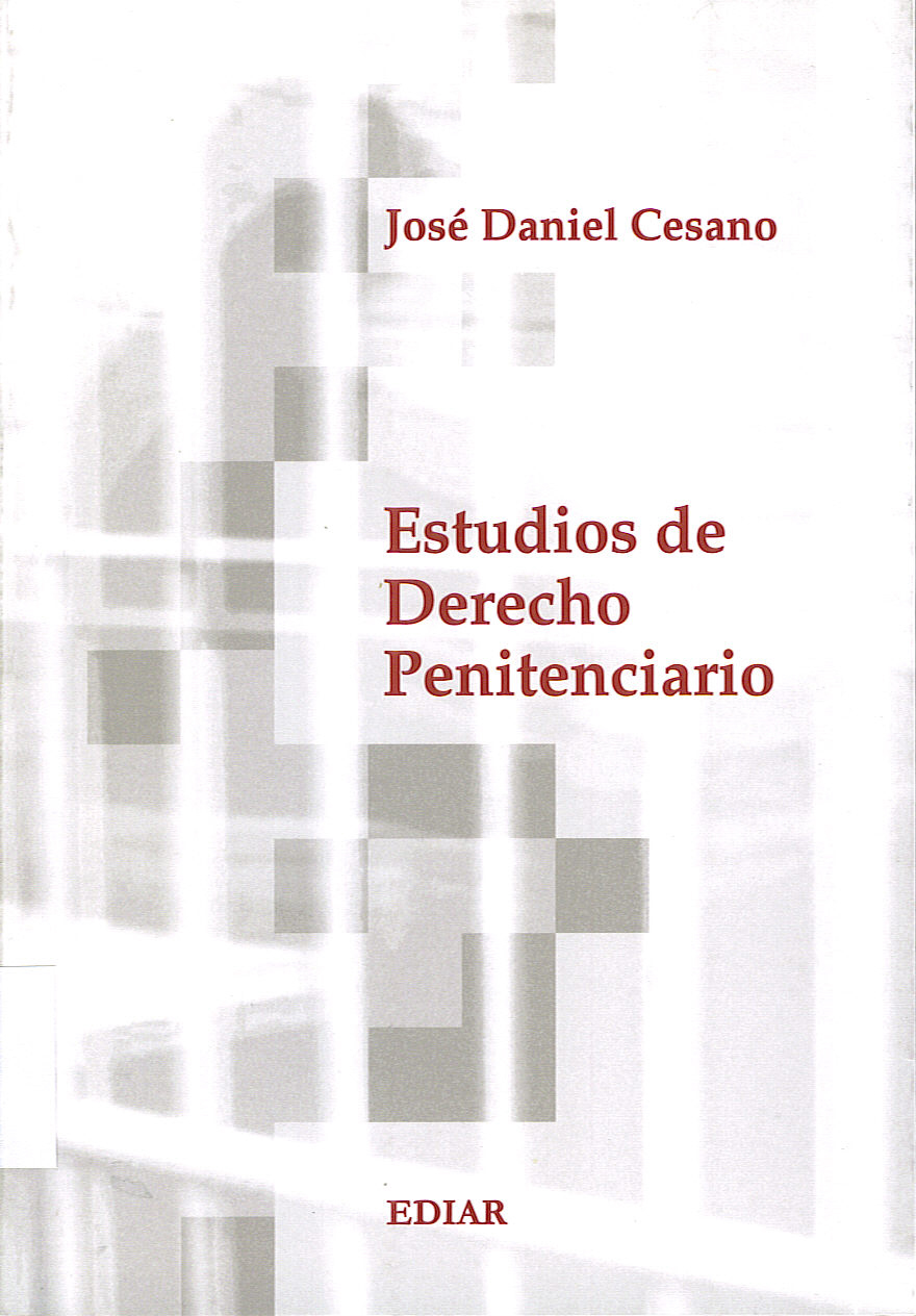 Estudios de derecho penitenciario Estudios de derecho penitenciario