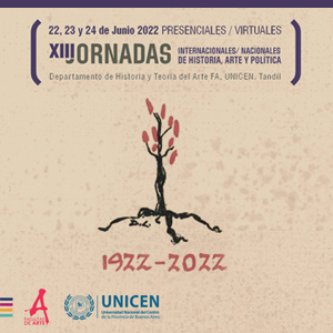 XIII Jornadas Internacionales/Nacionales de Historia, Arte y Política, del 22 al 24 de junio en formato híbrido