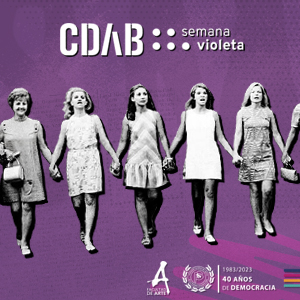 En adhesión al 8M, el CDAB presenta una nueva edición de la “Semana violeta”