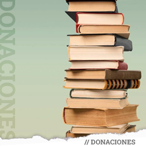 Recibimos nuevas donaciones de material bibliográfico que continúan ampliando el acervo del CDAB