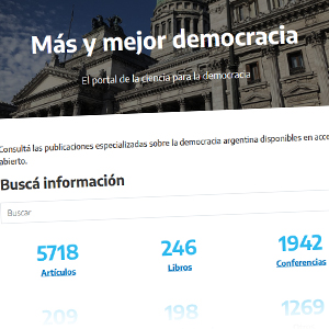 El Ministerio de Ciencia, Tecnología e Innovación presentó el portal “Más y mejor democracia”