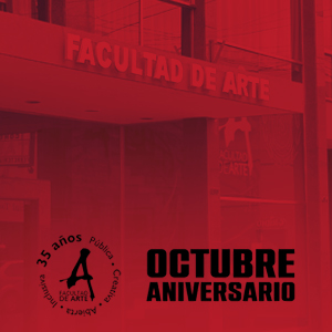 Pública, creativa, abierta, inclusiva. En octubre, la Facultad de Arte celebra su 35º aniversario