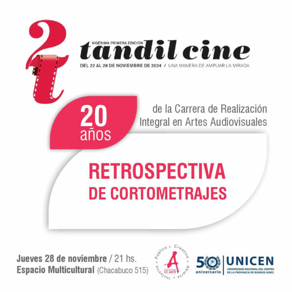20 años de RIAA en el 21º Tandil Cine