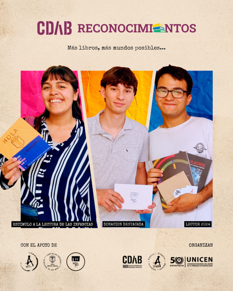 Reconocimientos CDAB 2024. Más libros, más mundos posibles...