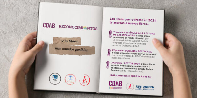 Más libros, más mundos posibles. En 2024 regresan los 'Reconocimientos CDAB'