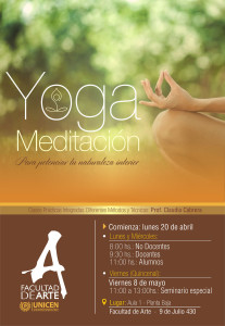 Clases de Yoga - Facultad de Arte