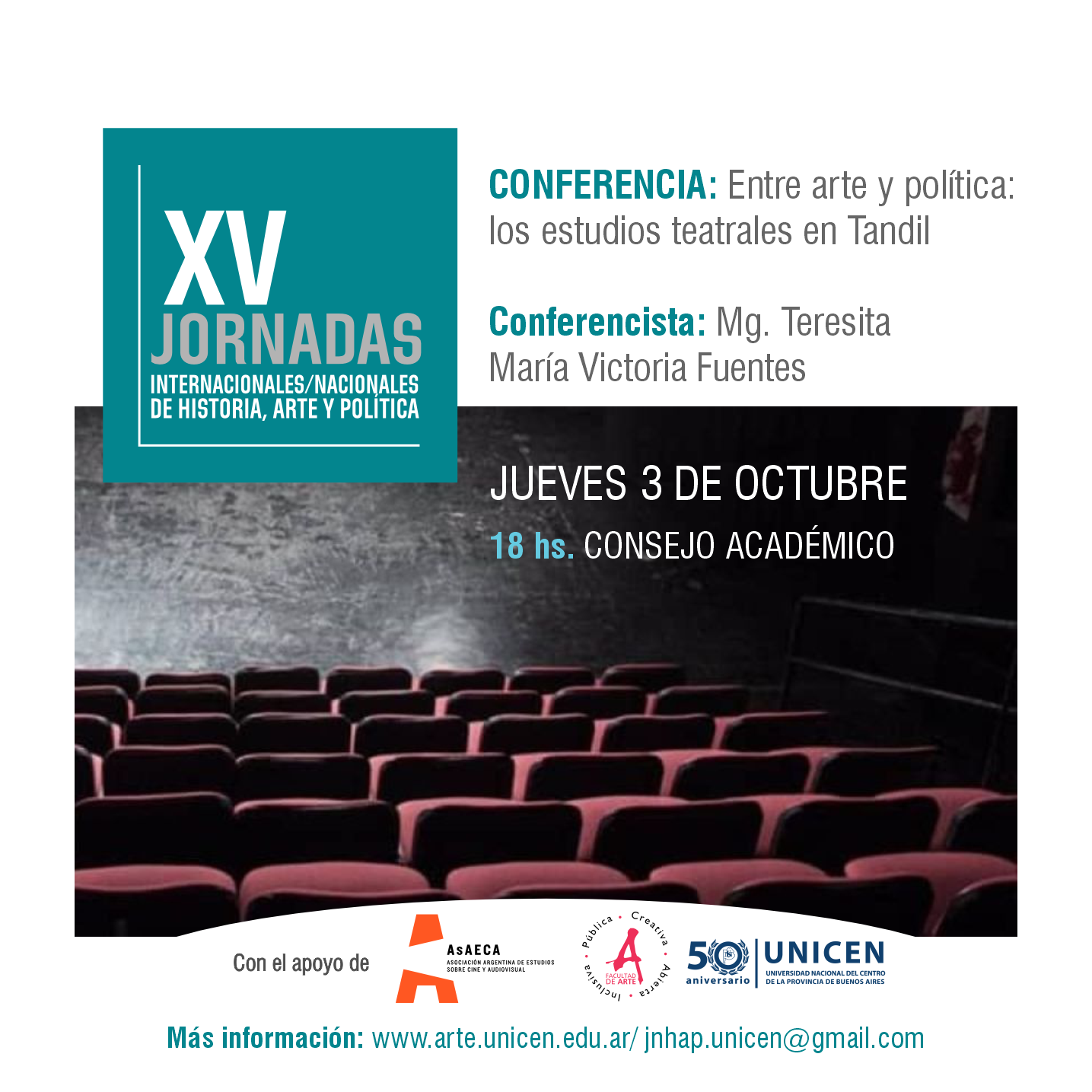 flyer ACTIVIDADES jornadas 2024 CONFERENCIA