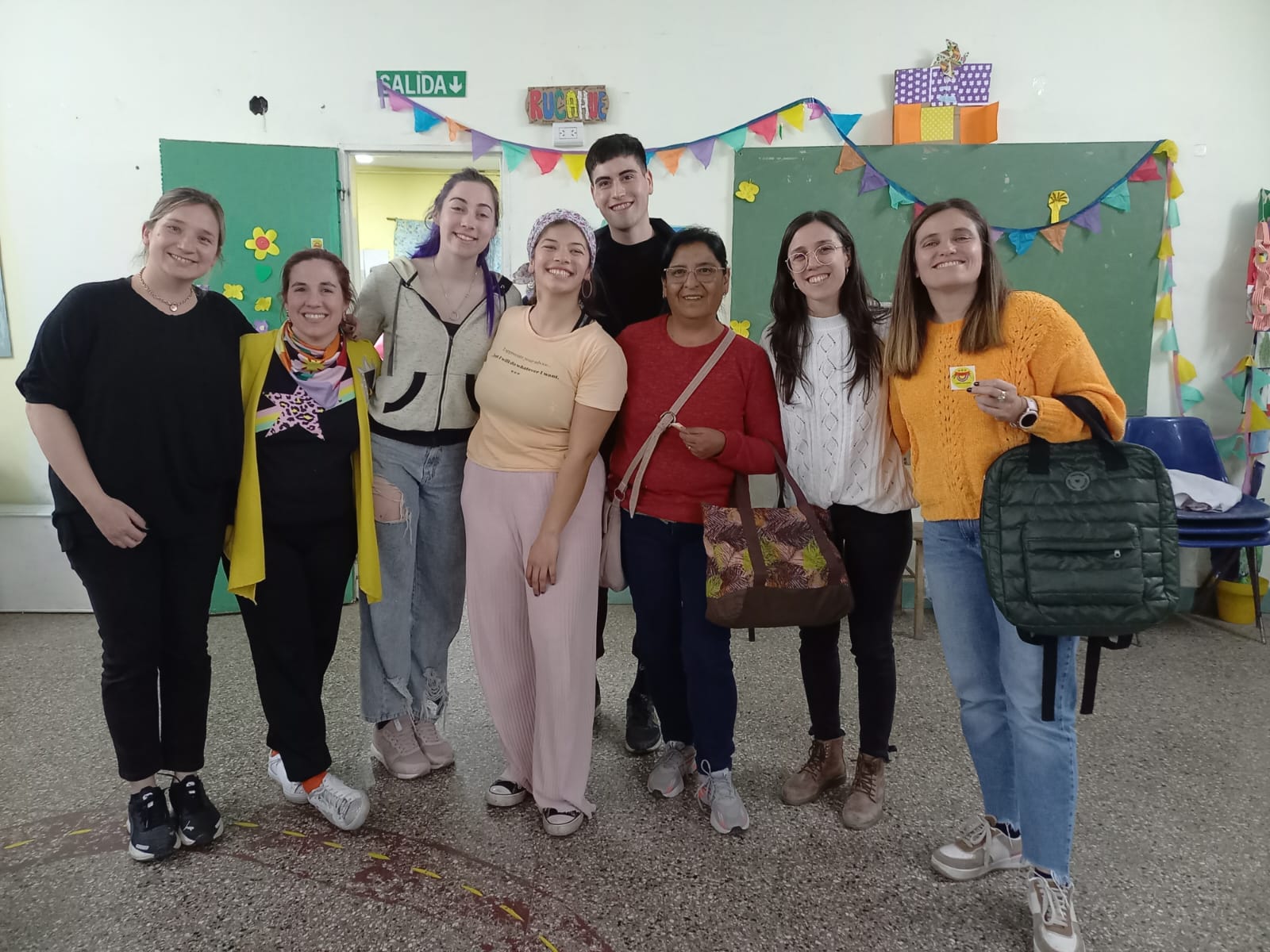 Momento lúdico en Poryección de extensión 2023n Barriadas